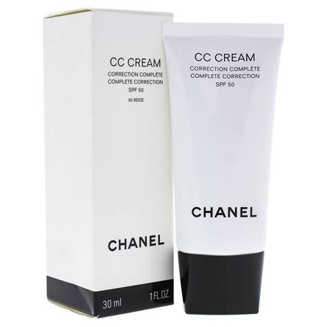 cc chanel cc cream spf 50|chanel tinted moisturizer spf 50.